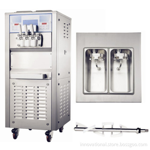 Ice Cream Maker 248A (Capacity 48L/H, Double systems, Air pump)